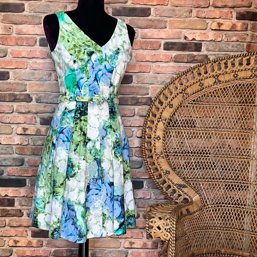 Jessica Howard Pleated Dress